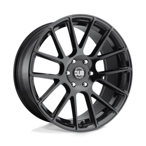 DUB – S205 LUXE – Black – 24″x9.5″ 30mm – All weather Wheels – S205249577+30
